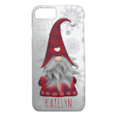 キュート素朴シャイニー雪メリークリスマス格言 Case-Mate iPhoneケース (裏面)