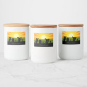 キュート絵画イースターバニー卵 フードラベル (ボトル)