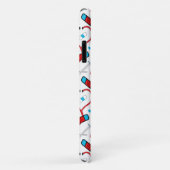 キュート聴診器ナース |ドクターEKGパターン名 Case-Mate iPhoneケース (裏面/右)