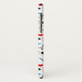 キュート聴診器ナース |ドクターEKGパターン名 Case-Mate iPhoneケース (裏面/左)