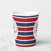 キュート航海の帆船テーマ 紙コップ (右)