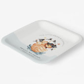 キュート航海の海賊船ライオンカブ子供の誕生日 ペーパープレート (傾斜あり)