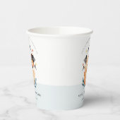 キュート航海の海賊船ライオンカブ子供の誕生日 紙コップ (左)