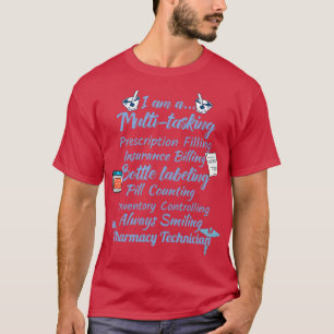 キュート薬剤師ギフトデザイン薬局テックメディカル Tシャツ