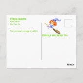 キュート衣装コンテストハローウィンパーティ ポストカード (裏面)