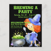 キュート衣装コンテストハローウィンパーティ ポストカード (正面)