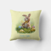 キュート詰まったイースターバニー クッション (裏面)