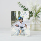 キュート透明効果K卒業前の写真 ポストカード (スタンド正面)