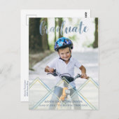 キュート透明効果K卒業前の写真 ポストカード (正面/裏面)