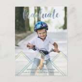 キュート透明効果K卒業前の写真 ポストカード (正面)