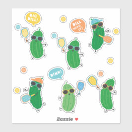 キュート遊ピクルス シール