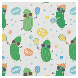 キュート遊ピクルズボール ファブリック