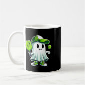 キュート遊幽霊ズPicklebyllおもしろい - Picklebyll P コーヒーマグカップ (左)
