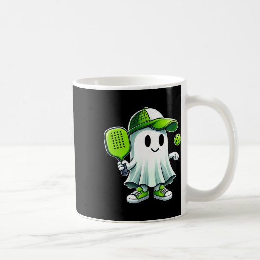 キュート遊幽霊ズPicklebyllおもしろい - Picklebyll P コーヒーマグカップ (右)