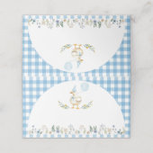 キュート間抜けグースフードテント座席表 プレイスカード (外部開封)