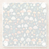 キュート離れマキーズコテージデザイン ガラスコースター (裏面)