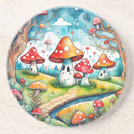 キュート離れマキーズコテージデザイン コースター