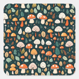 キュート離れマキーズコテージデザイン スクエアシール