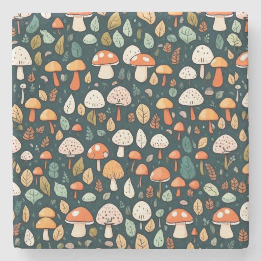 キュート離れマキーズコテージデザイン ストーンコースター (正面)