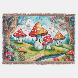 キュート離れマキーズコテージデザイン スローブランケット