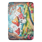 キュート離れマキーズコテージデザイン バスマット (正面縦)