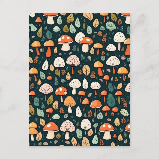 キュート離れマキーズコテージデザイン ポストカード (正面)