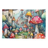 キュート離れマキーズコテージデザイン 枕カバー (裏面)