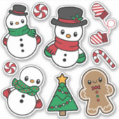 キュート雪パルスビニール シール (正面)