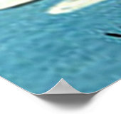 キュート風変わりシュガーおもしろいボールハートバレンタイン ポスター (角)