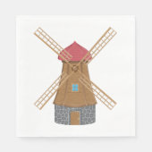 キュート風車ナプキンス スタンダードランチョンナプキン (正面)