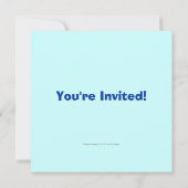 キュート飛んでいる豚ベビーシャワーパーティの招待状 招待状 (裏面)