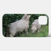 キュート食べ羊の葉iPad Mini ケース Case-Mate iPhoneケース (裏面 (横))