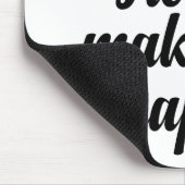 キュート馬好き引用文エクエストリアンホースポニー マウスパッド (コーナー)