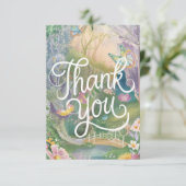 キュート魅力的ウィッシュズウッドランド サンキューカード (スタンド正面)