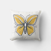 キュート魅力的バタフライスタイリッシュ クッション (正面)