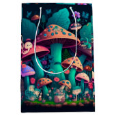 キュート魔法遊小人キノコ抱き枕 ミディアムペーパーバッグ (正面)