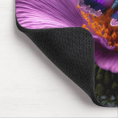 キュート鮮やかバタフライイラストレーション マウスパッド (コーナー)