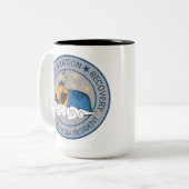 キュート麻酔/CRNAレストリラックスバリ ツートーンマグカップ (正面左)