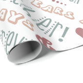 キュート30周年結婚を迎える ラッピングペーパー (ロールコーナー)