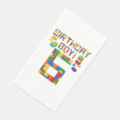 キュート6誕生日ギフト6歳ブロック建物 (コーナー)