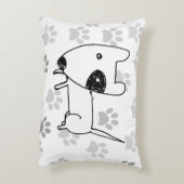 キュート・イングリッシュ・ブル・テリア アクセントクッション (裏面(縦))