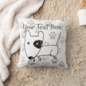 キュート・イングリッシュ・ブル・テリア クッション (ブランケット)