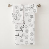 キュート・イングリッシュ・ブル・テリア バスタオルセット (インサイチュ)