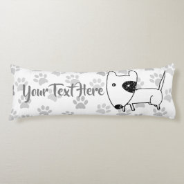 キュート・イングリッシュ・ブル・テリア ボディピロー