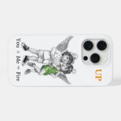 キュート エンジェル ケルブス iPhone カー'ズ - ヘブン フォン ケース (裏面横)