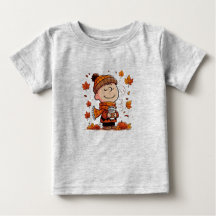 キュート​カボンプキンリーヌス秋幼児&ベビーTシャツ