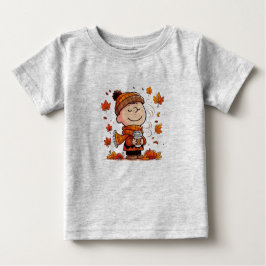 キュート​カボンプキンリーヌス秋幼児&ベビーTシャツ ベビーTシャツ