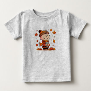 キュートカボンプキンリーヌス秋幼児&ベビーTシャツ ベビーTシャツ