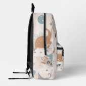 キュート・キッズ恐竜カスタム プリントバックパック (左)