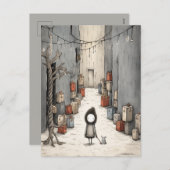 キュート・ギフト・アリー シーズンポストカード (正面/裏面)